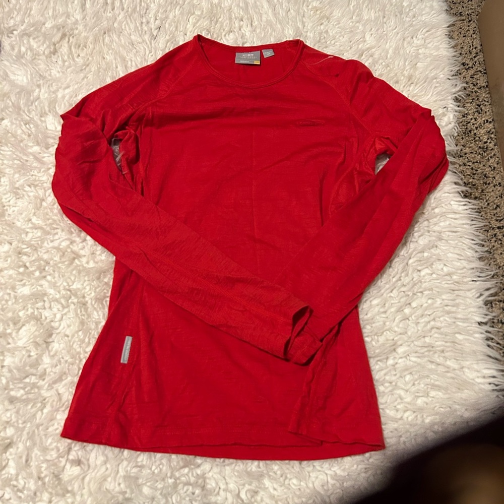 Icebreaker slim fit S New Zealand Merino Wool Top Long Sleeve Body Fit 0166